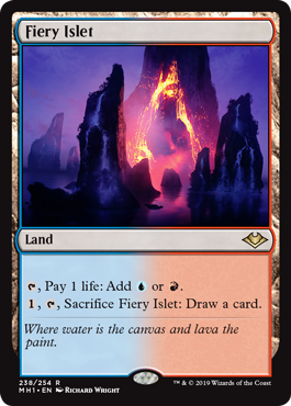 Fiery Islet (Modern Horizons) Near Mint