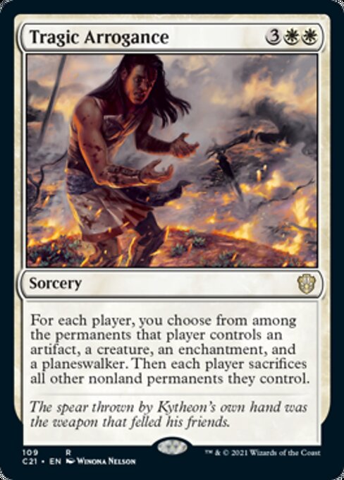 Tragic Arrogance (Commander 2021 Strixhaven) Near Mint