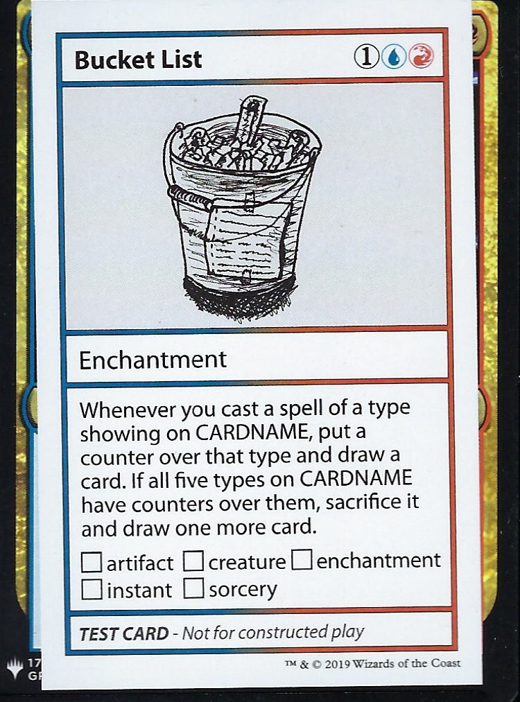 Bucket List (Mystery Booster Test Print) Near Mint
