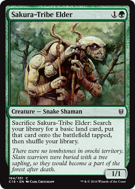Sakura-Tribe Elder (Commander 2016 Edition) Near Mint