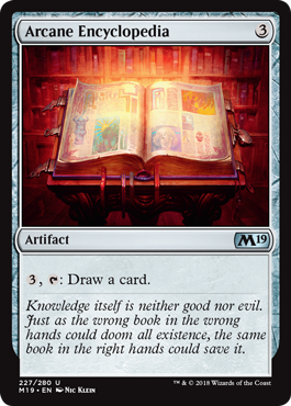 Arcane Encyclopedia (Magic 2019 Core Set) Near Mint Foil
