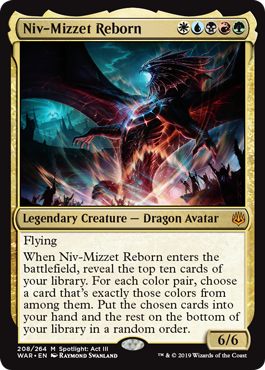 Niv-Mizzet Reborn (War of the Spark) Near Mint Foil