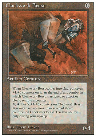 Clockwork Beast (4th Edition) Medium Play