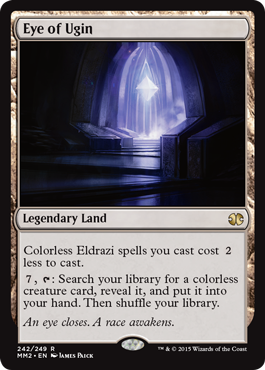Eye of Ugin (Modern Masters 2015) Medium Play