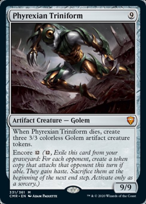 Phyrexian Triniform (Commander Legends) Near Mint