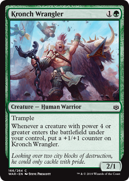 Kronch Wrangler (War of the Spark) Near Mint