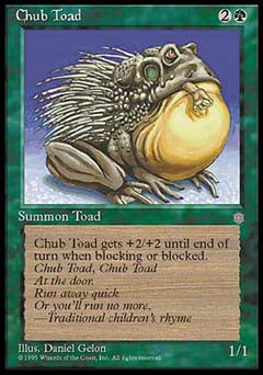 Chub Toad (Ice Age) Medium Play