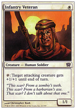 Infantry Veteran (9th Edition) Medium Play