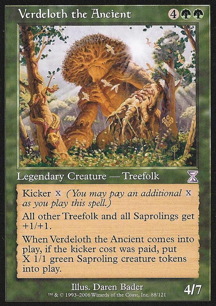 Verdeloth the Ancient (Time Spiral Time Shifted) Medium Play