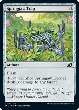 Springjaw Trap (Ikoria: Lair of Behemoths) Near Mint Foil