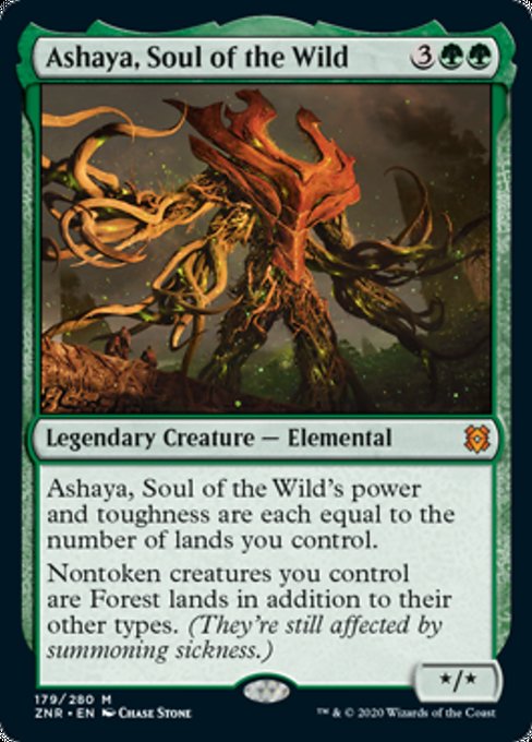 Ashaya, Soul of the Wild (Zendikar Rising) Near Mint