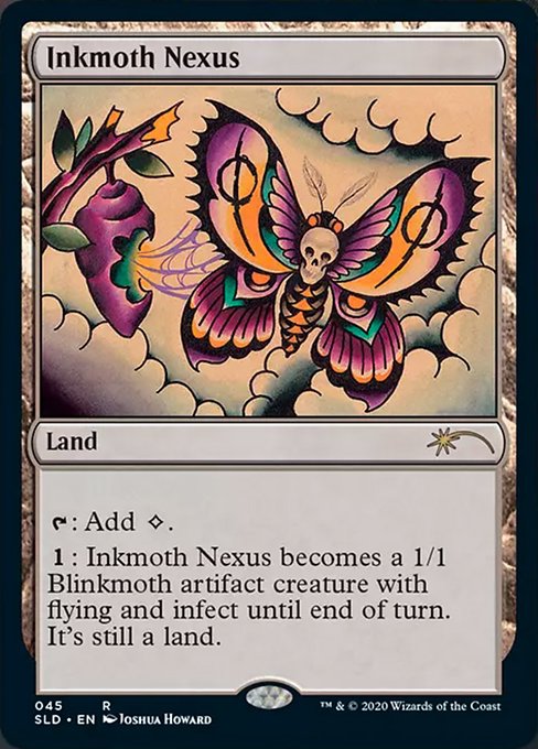 Inkmoth Nexus (Secret Lair) Light Play