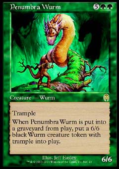 Penumbra Wurm (Apocalypse) Near Mint