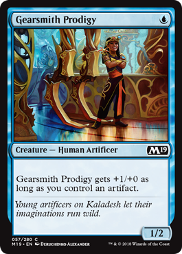 Gearsmith Prodigy (Magic 2019 Core Set) Near Mint