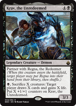 Krav, the Unredeemed (Battlebond) Near Mint