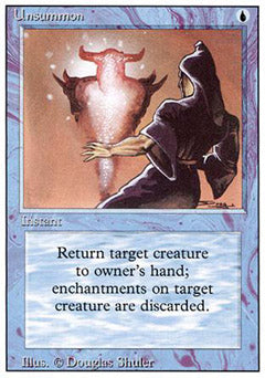 Unsummon (Revised) Heavy Play