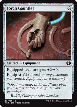 Torch Gauntlet (Kaladesh) Near Mint