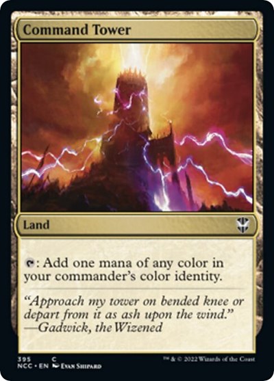 Command Tower (Commander: Streets of New Capenna) Near Mint