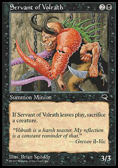 Servant of Volrath (Tempest) Heavy Play