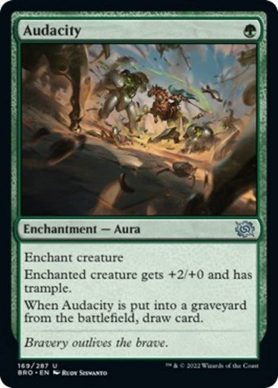 Audacity (The Brothers' War) Near Mint Foil