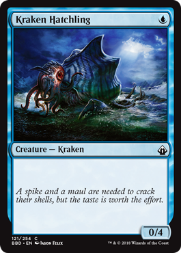 Kraken Hatchling (Battlebond) Light Play