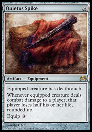 Quietus Spike (Planechase 2012) Near Mint