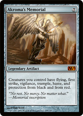 Akroma's Memorial (Magic 2013 Core Set) Medium Play
