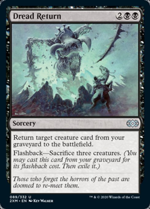 Dread Return (Double Masters) Near Mint Foil