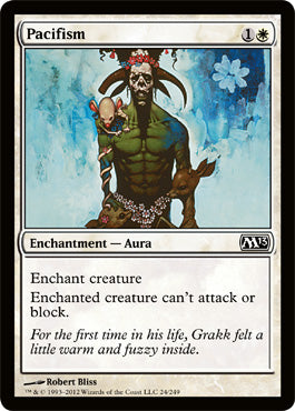 Pacifism (Magic 2013 Core Set) Light Play