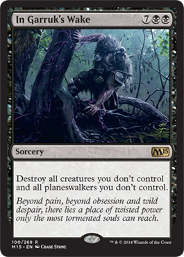 In Garruk's Wake (Magic 2015 Core Set) Light Play