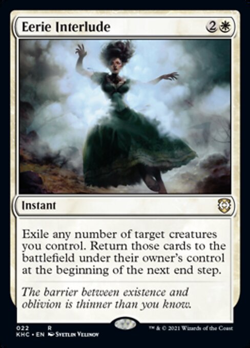 Eerie Interlude (Commander 2021 Kaldheim) Near Mint