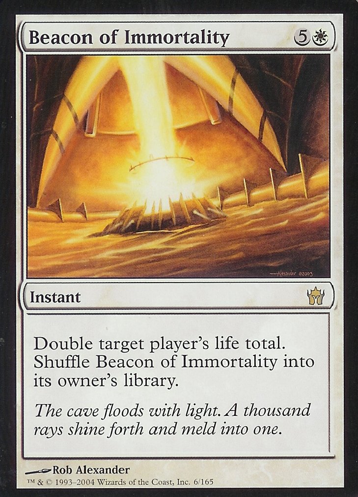 Beacon of Immortality (Fifth Dawn) Medium Play Foil