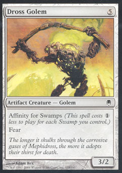 Dross Golem (Darksteel) Medium Play