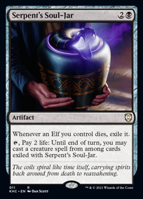 Serpent's Soul-Jar (Commander 2021 Kaldheim) Near Mint