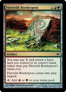 Firewild Borderpost (Alara Reborn) Near Mint Foil