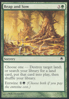 Reap and Sow (Darksteel) Near Mint Foil
