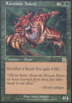 Ravenous Baloth (Onslaught) Light Play