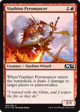 Viashino Pyromancer (Magic 2019 Core Set) Near Mint
