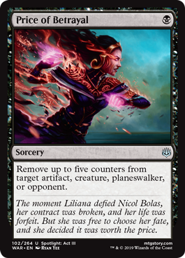 Price of Betrayal (War of the Spark) Near Mint