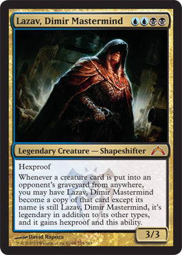 Lazav, Dimir Mastermind (Gatecrash) Light Play