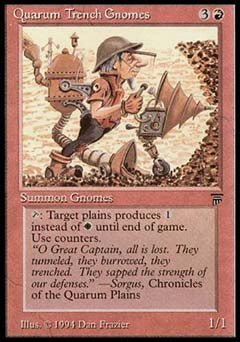 Quarum Trench Gnomes (Legends) Near Mint