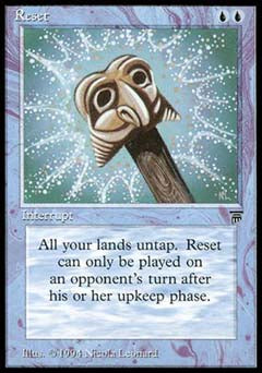 Reset (Legends) Near Mint