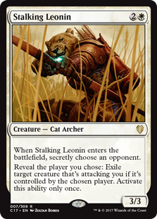 Stalking Leonin (Commander 2017) Near Mint