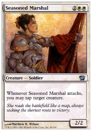 Seasoned Marshal (8th Edition) Medium Play