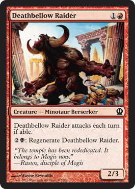 Deathbellow Raider (Theros) Medium Play