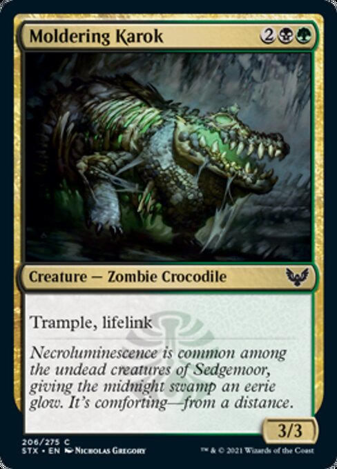 Moldering Karok (Strixhaven) Near Mint Foil