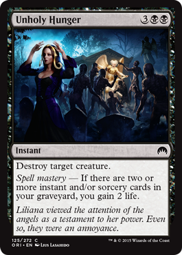Unholy Hunger (Magic Origins) Near Mint