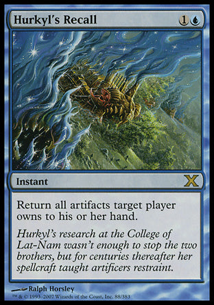 Hurkyl's Recall (10th Edition) Heavy Play