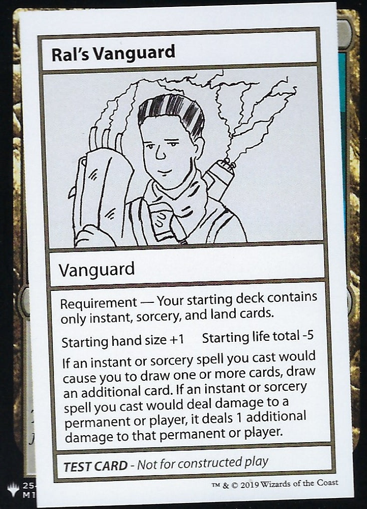 Ral's Vanguard (Mystery Booster Test Print) Medium Play