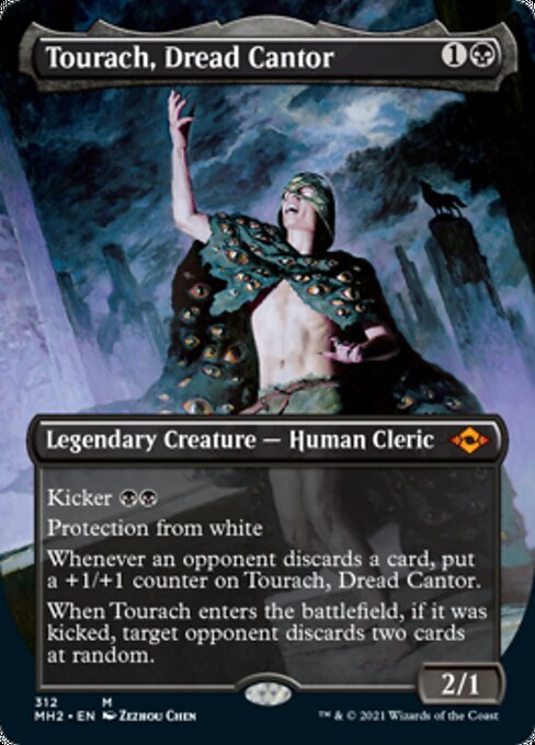 Tourach, Dread Cantor (Borderless) (Modern Horizons 2) Near Mint